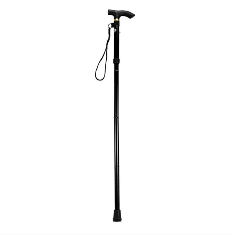 Foldable Telescopic Walking Stick – Lightweight Aluminium Cane for Hiking & Elderly Support