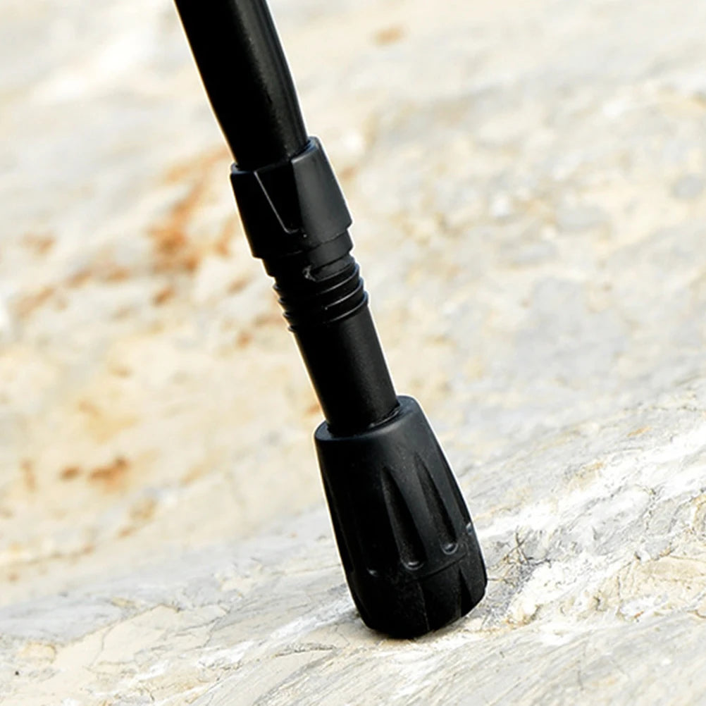 8-Pack Rubber Trekking Pole Tips – Durable Replacement Caps for Hiking Sticks & Walking Canes