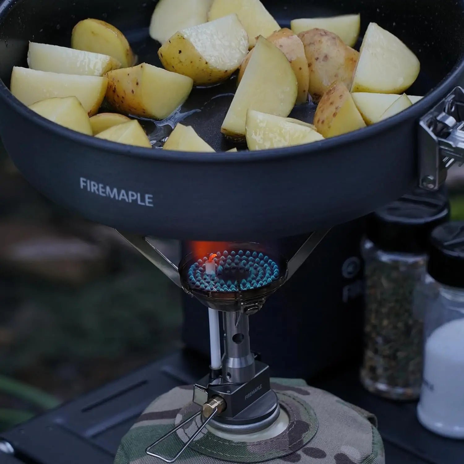 GreenPeak Portable Camping Stove with Piezo Ignition for Hiking & Backpacking