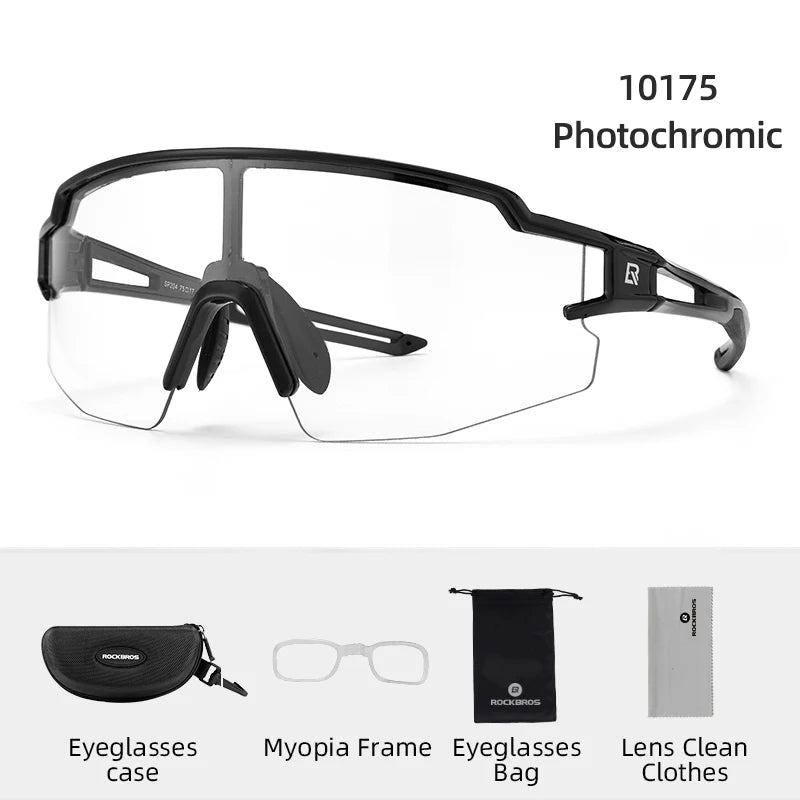ROCKBROS Polarized & Photochromic UV400 Cycling Glasses for Men & Women | ROCKBROS