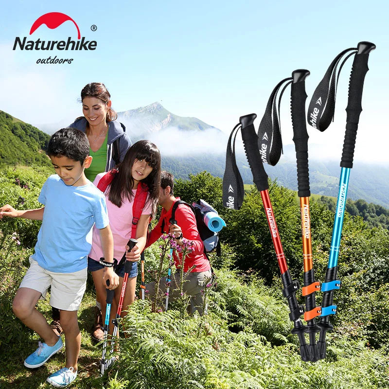 Naturehike ST01 Telescopic Walking Stick – Ultralight Trekking Pole for Adults & Children