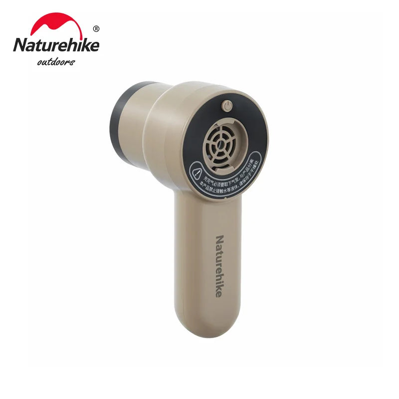 NATUREHIKE Cordless Electric Air Pump 600L/min Rechargeable Inflator for Camping Mattresses