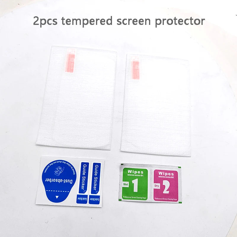 ZETCHIY Case & Tempered Glass Screen Protector for Garmin Edge 130 520 530 830 1030 1040