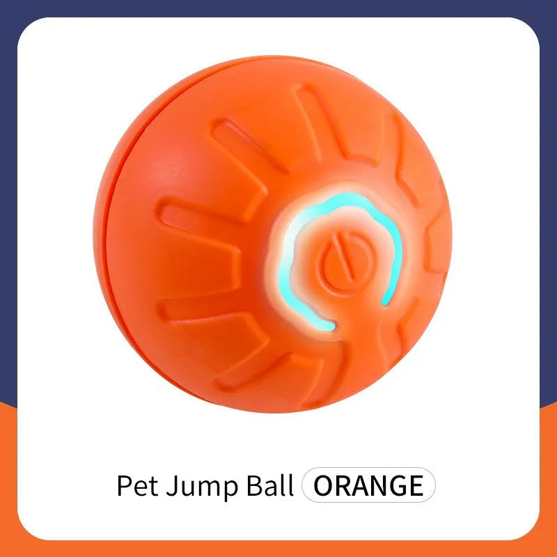 Smart Interactive Dog Toy Ball – USB Rechargeable, Automatic Bouncing & Durable Design for Pets