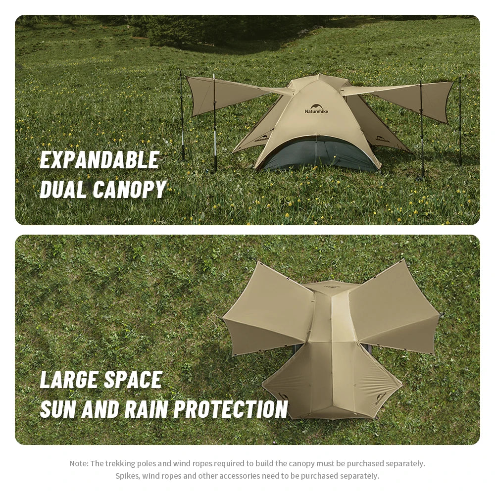 Star River UL 2-Person Ultralight Trekking Tent for Camping & Hiking (NATUREHIKE)