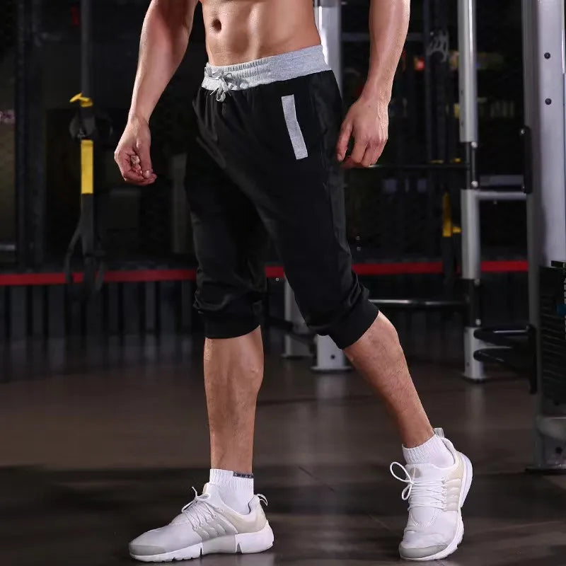Men’s Summer Cotton Shorts – Breathable Casual Gym & Beach Wear