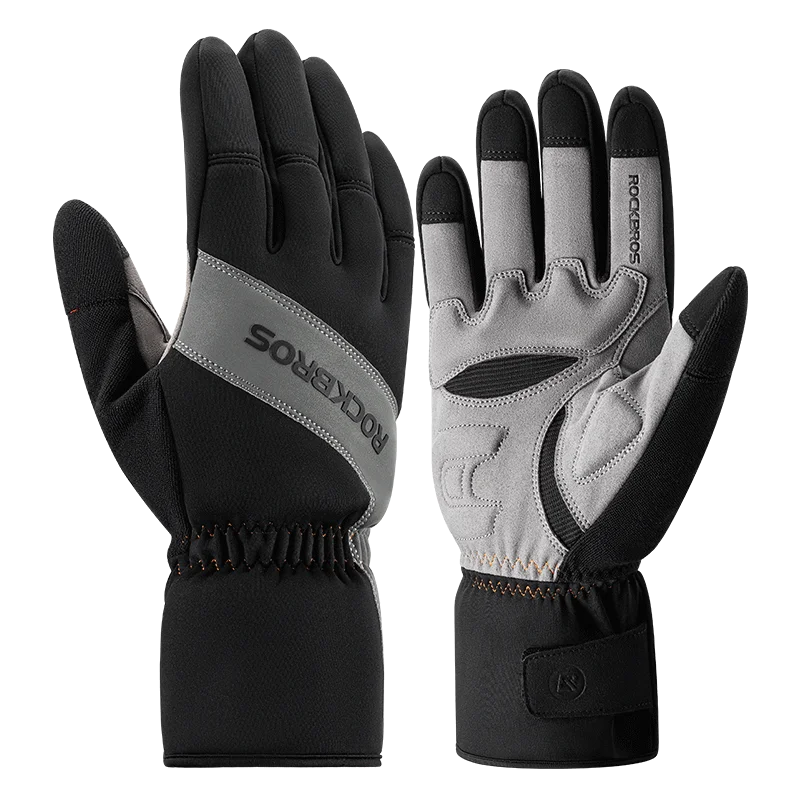 Winter Thermal Touchscreen Cycling Gloves Windproof Full Finger Outdoor Sports Gloves