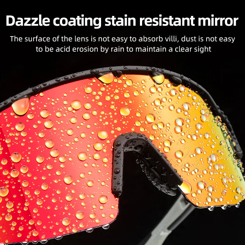 ROCKBROS Photochromic Polarised Cycling Glasses UV400 Lightweight Road MTB Sunglasses