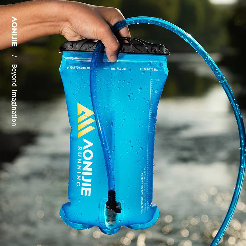 AONIJIE SD62 Hydration Bladder TPU BPA-Free Water Reservoir 1.5L 2L 3L for Running, Hiking & Cycling