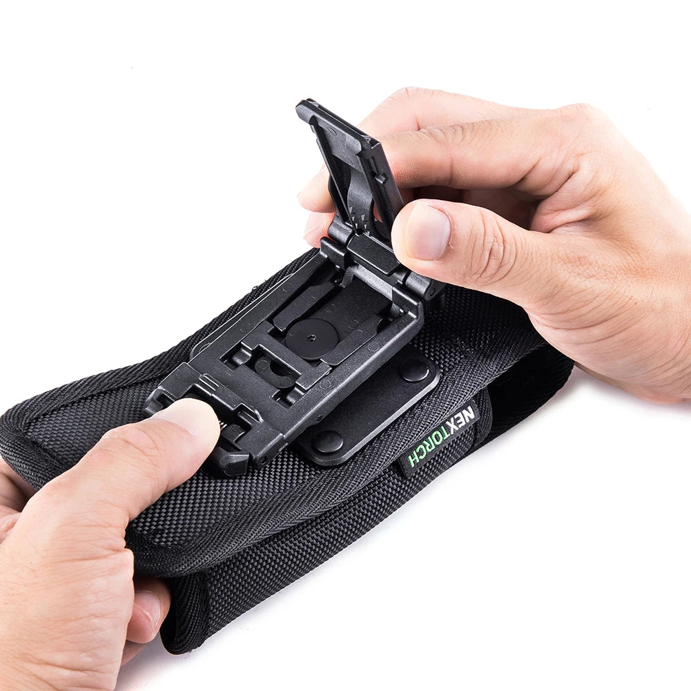 Nextorch V26 X-Carry Tactical Nylon Flashlight Holster for 30–50mm Belts