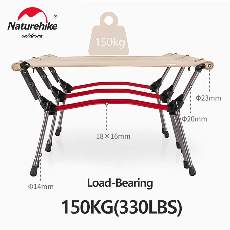 XJC04 Ultralight Camping Cot Portable Folding Bed Outdoor Travel Backpacking Camp Bed
