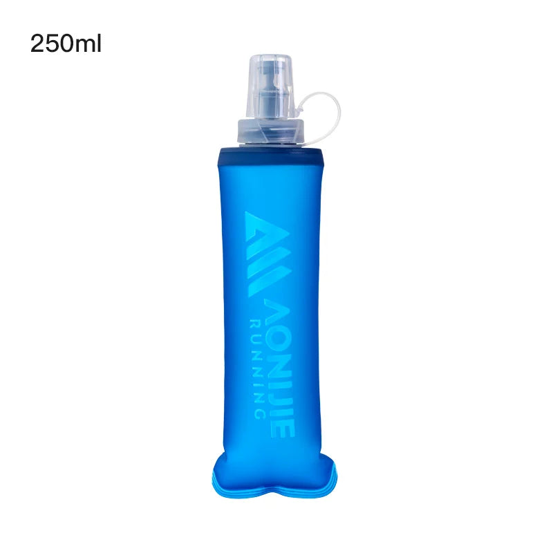 AONIJIE SD09 SD10 250ml/500ml Soft Flask Collapsible TPU Water Bottle for Running & Hydration Packs