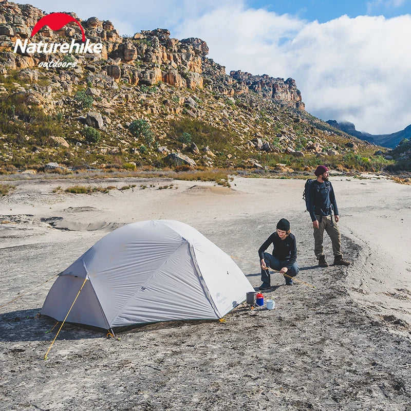 NATUREHIKE Mongar 2 Tent – Ultralight 2-Person Waterproof Camping & Hiking Tent for Adventures