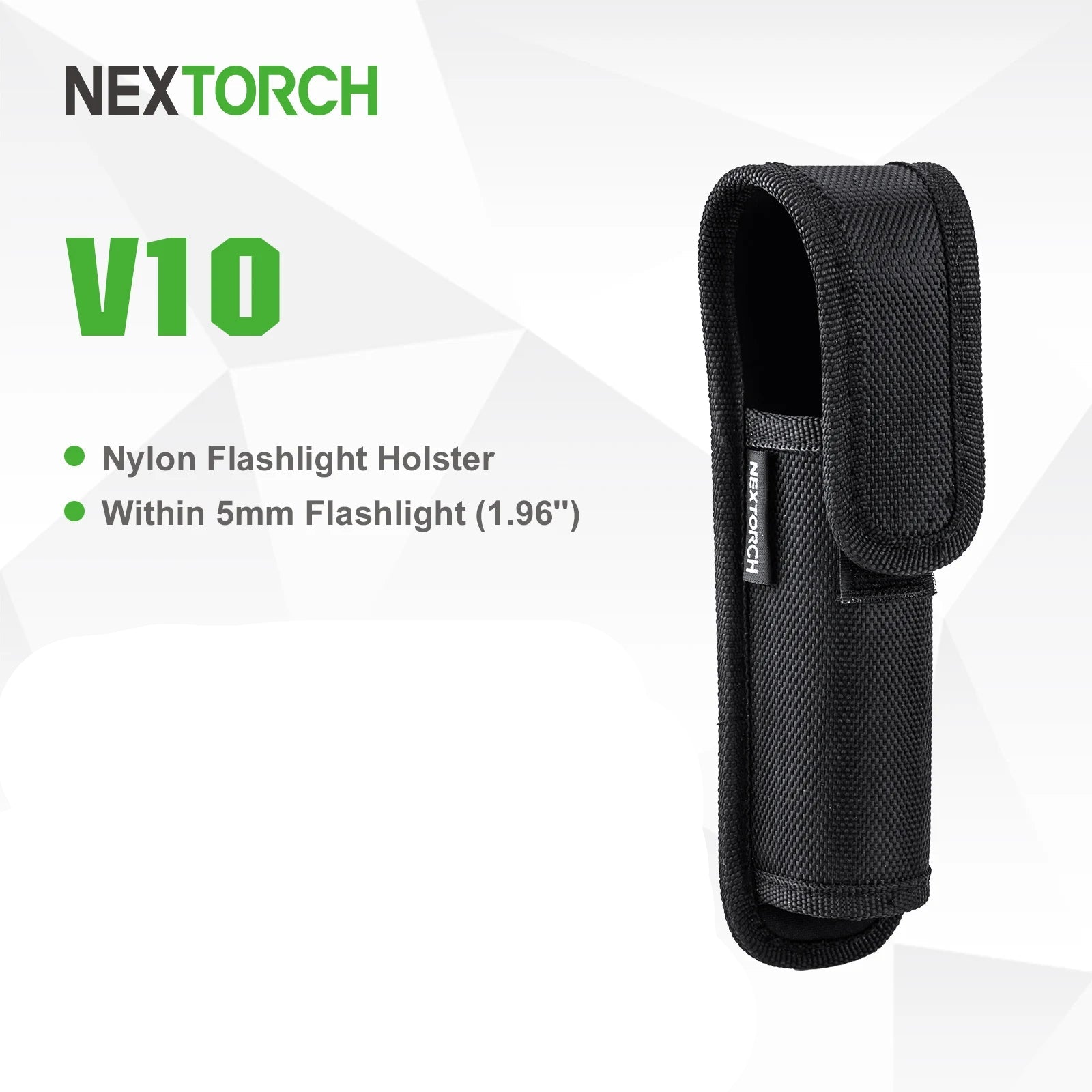 Tactical Flashlight Holster V10 Durable Torch Holder for 30mm Flashlights