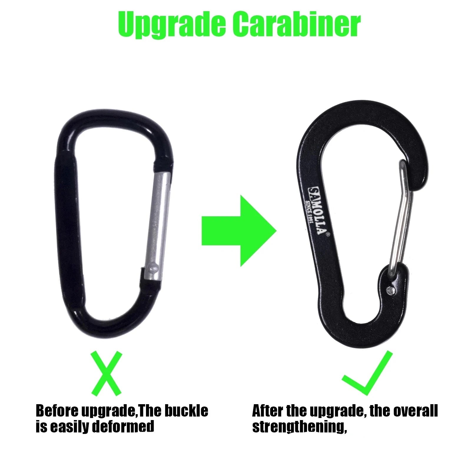 Magnetic Net Release Holder With Coiled Lanyard Fly Fishing Tools Strong Magnet Carabine Fast Buckle