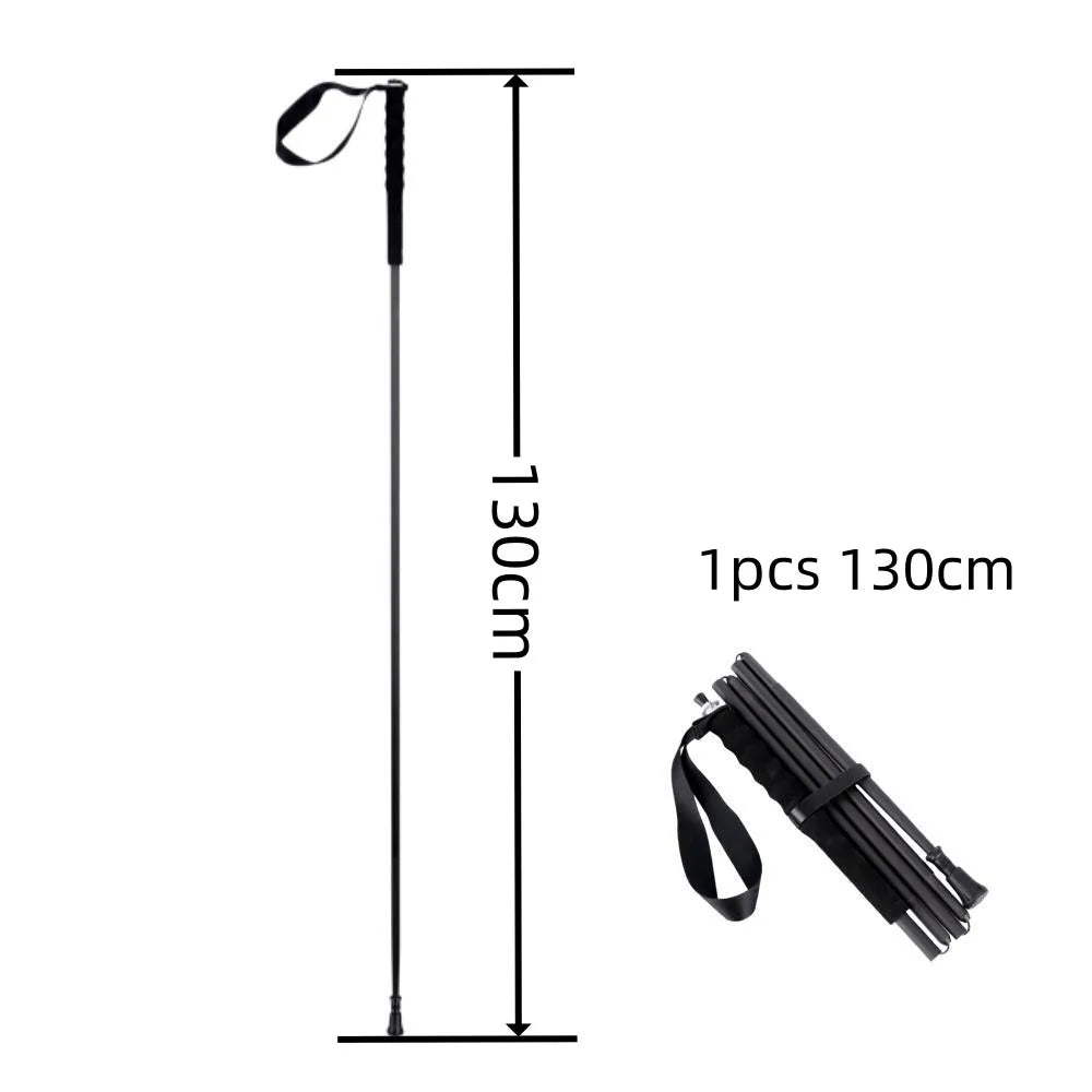 Ultra-Lightweight Foldable Carbon Fiber Trekking Poles – Hiking Sticks for Mountain Climbing/Walking
