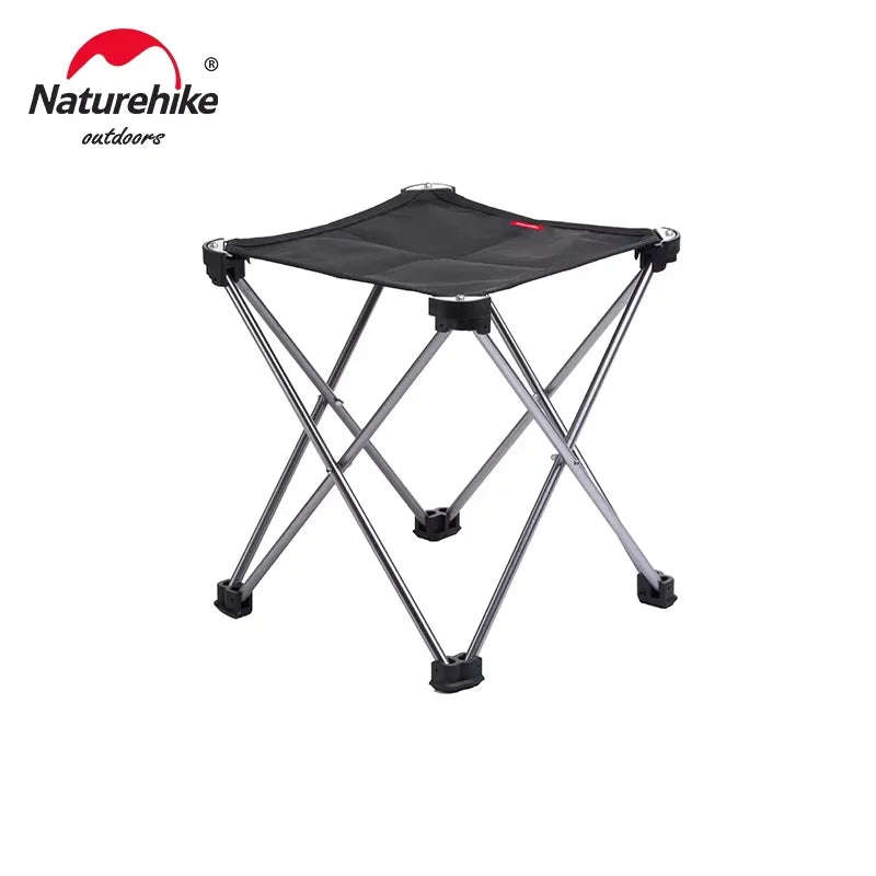 L01 Ultralight Portable Camping Stool Quick-Open Folding Aluminium Hiking Travel Picnic Seat