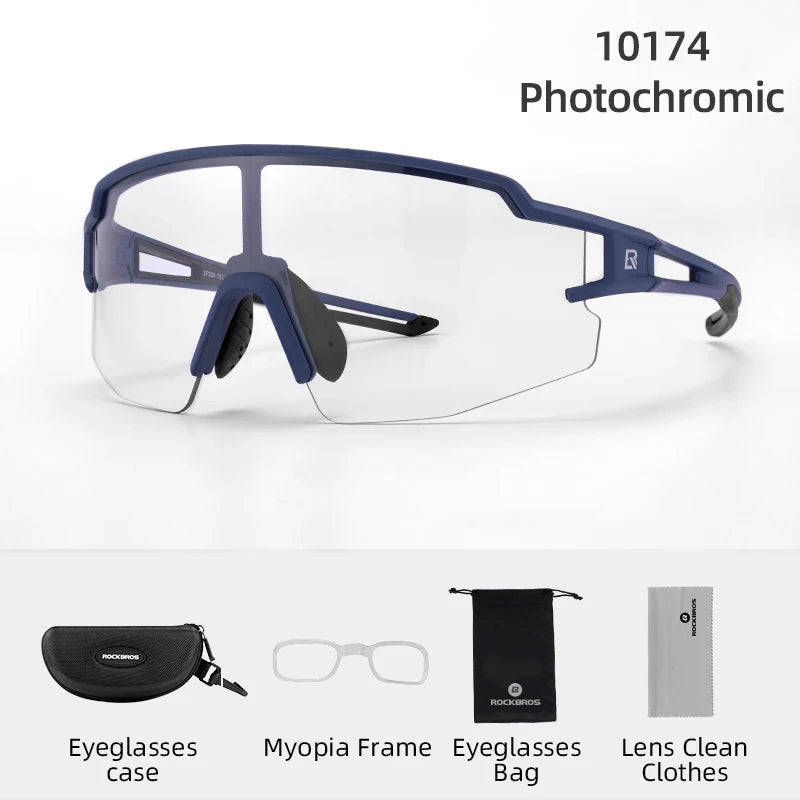 ROCKBROS Polarized & Photochromic UV400 Cycling Glasses for Men & Women | ROCKBROS
