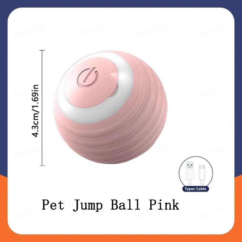 Smart Interactive Dog Toy Ball – USB Rechargeable, Automatic Bouncing & Durable Design for Pets