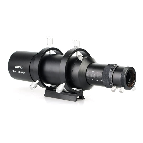 SV106 60mm/240mm Compact Deluxe Guide Scope Finderscope w/1.25" Double Helical Focuse