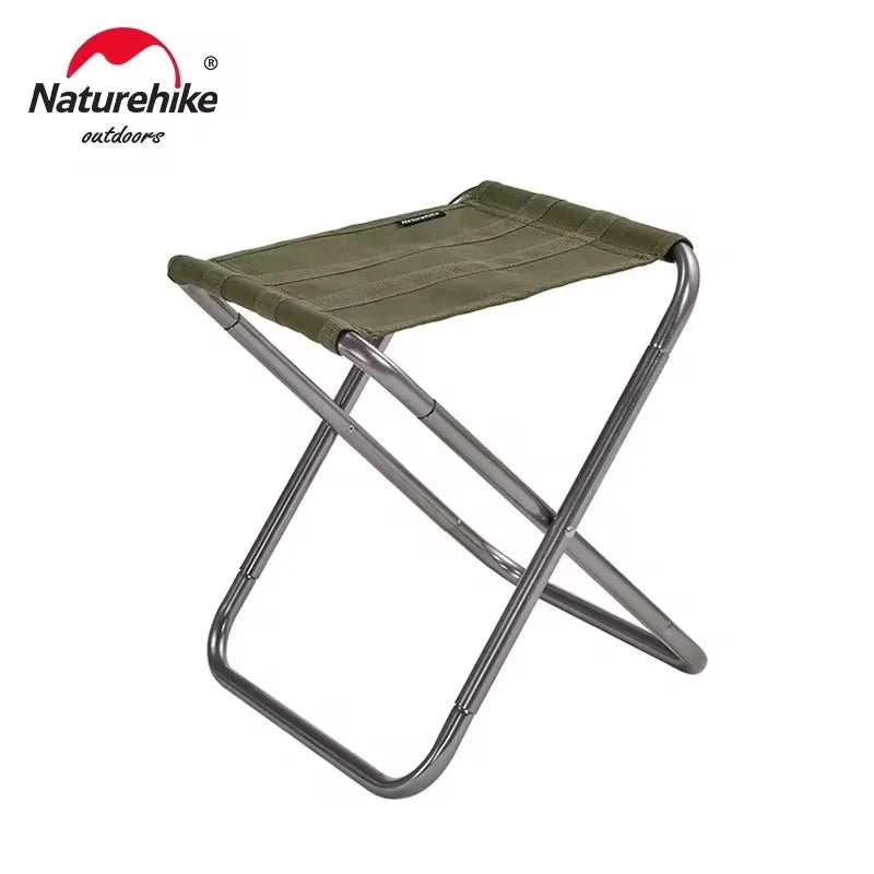 Lightweight Aluminium Outdoor Camping Stool Folding Portable Fishing Hiking Seat NH17Z012-L