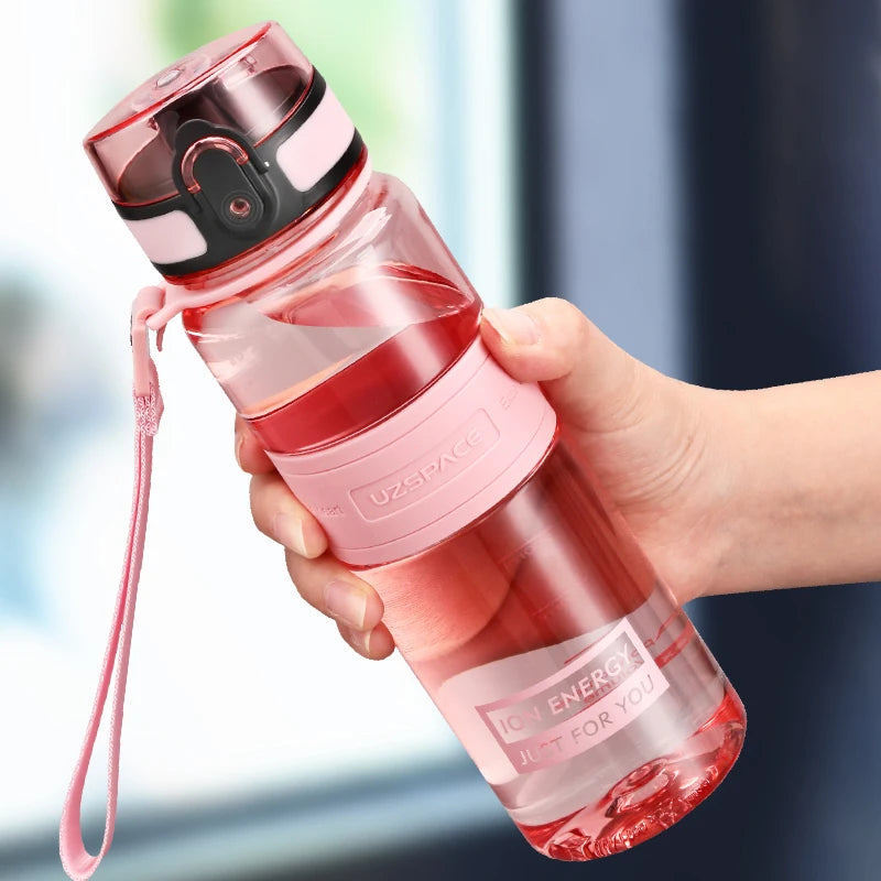 500ml/1000ml Leakproof BPA-Free Sports Water Bottle with Tea Infuser | UZSPACE