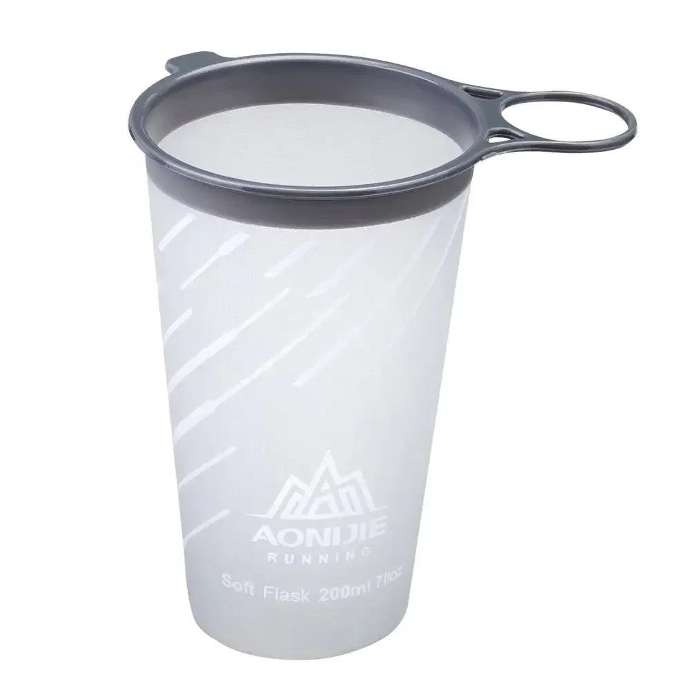 AONIJIE SD09 SD10 250ml/500ml Soft Flask Collapsible TPU Water Bottle for Running & Hydration Packs