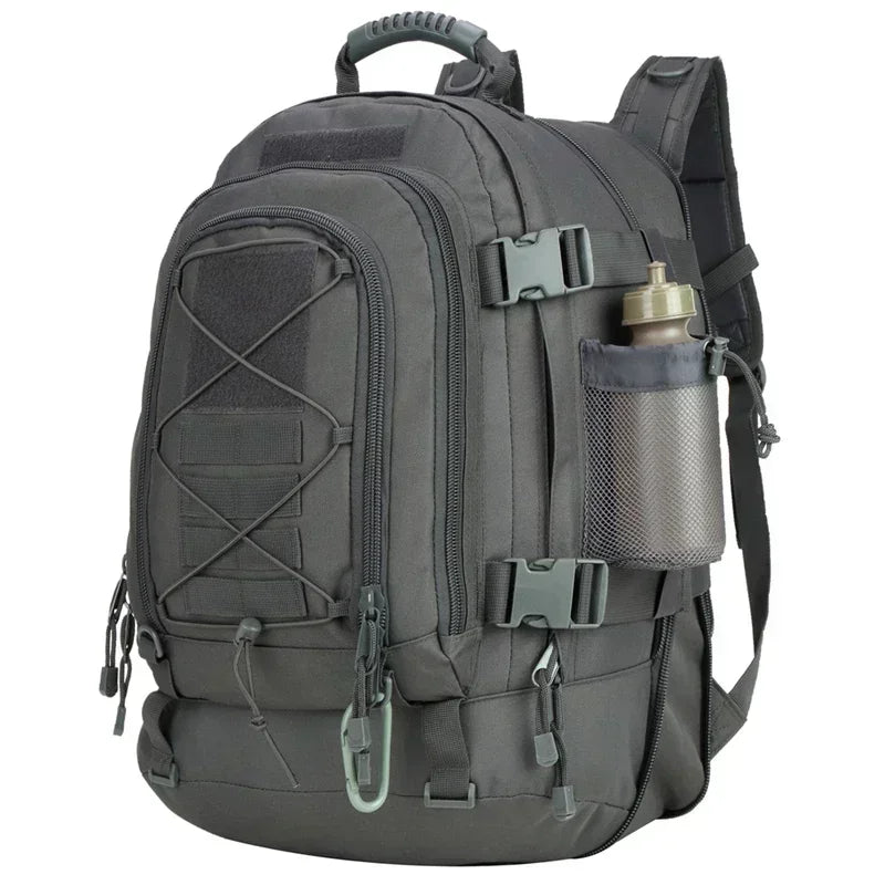 Giant Rucksack Extra Large 60L Tactical Backpack – Water-Resistant Nylon Rucksack for