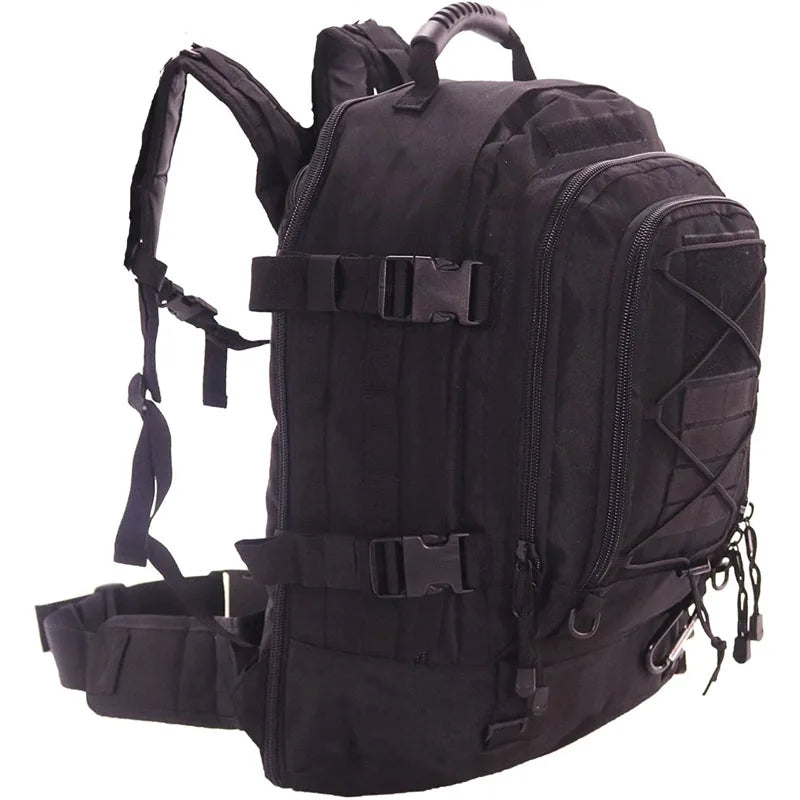 60L Military Tactical Backpack – Waterproof MOLLE Assault Rucksack for Hiking, Travel & Camping