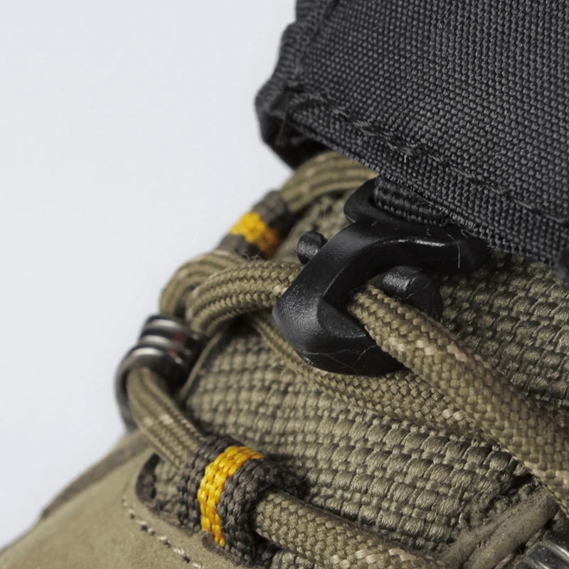 Waterproof Nylon Hiking Gaiters – Long Leg Covers for Outdoor Protection