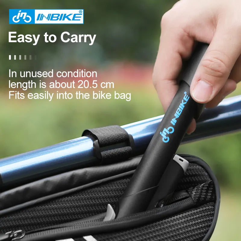 Bike Pump Mini Bicycle Air Pump Portable Cycling Tire Inflator Schrader Presta Bike Accessories