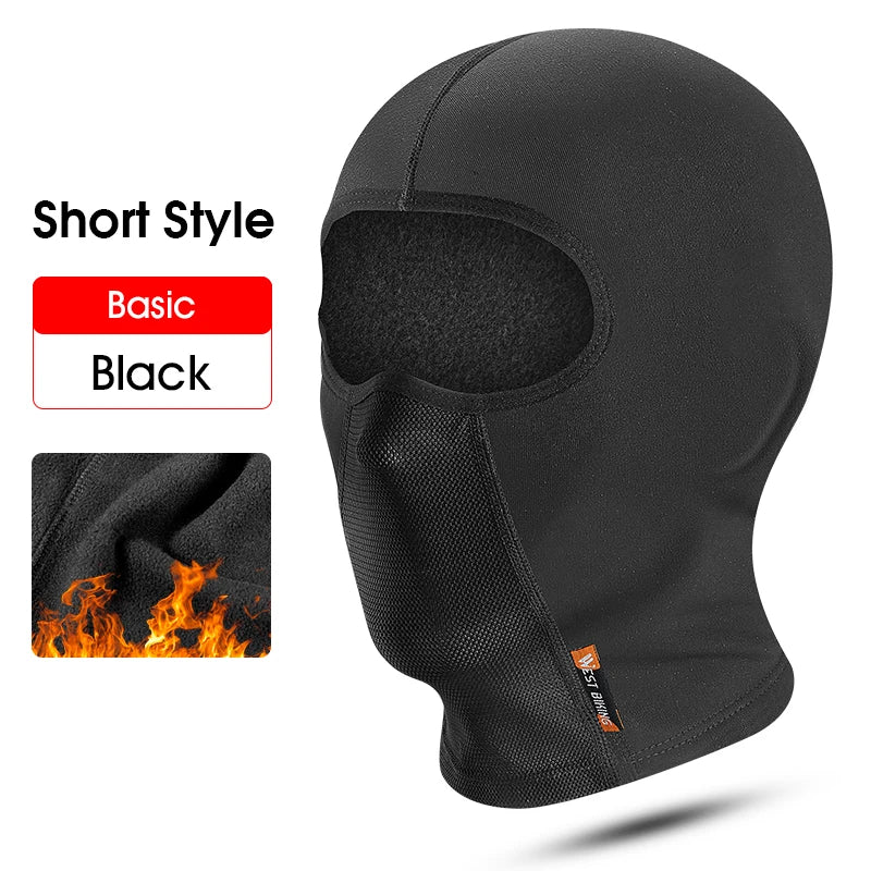 WEST BIKING Thermal Fleece Balaclava – Windproof Winter Face Mask for Ski, Motorcycle & Cycling