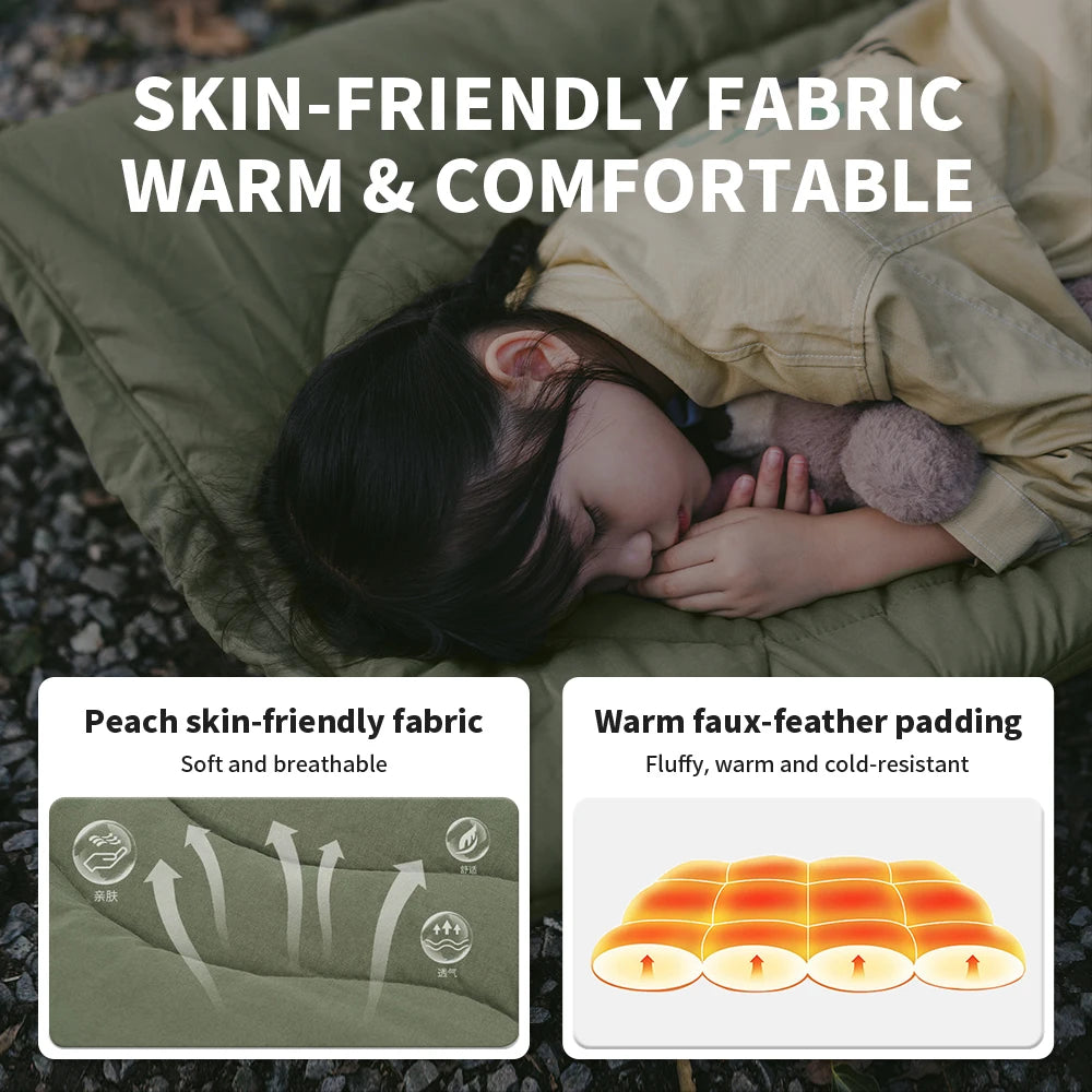 CNK2300DZ022 Camping Cot Sleeping Pad 190x67cm Portable Warm Mat Outdoor Mattress