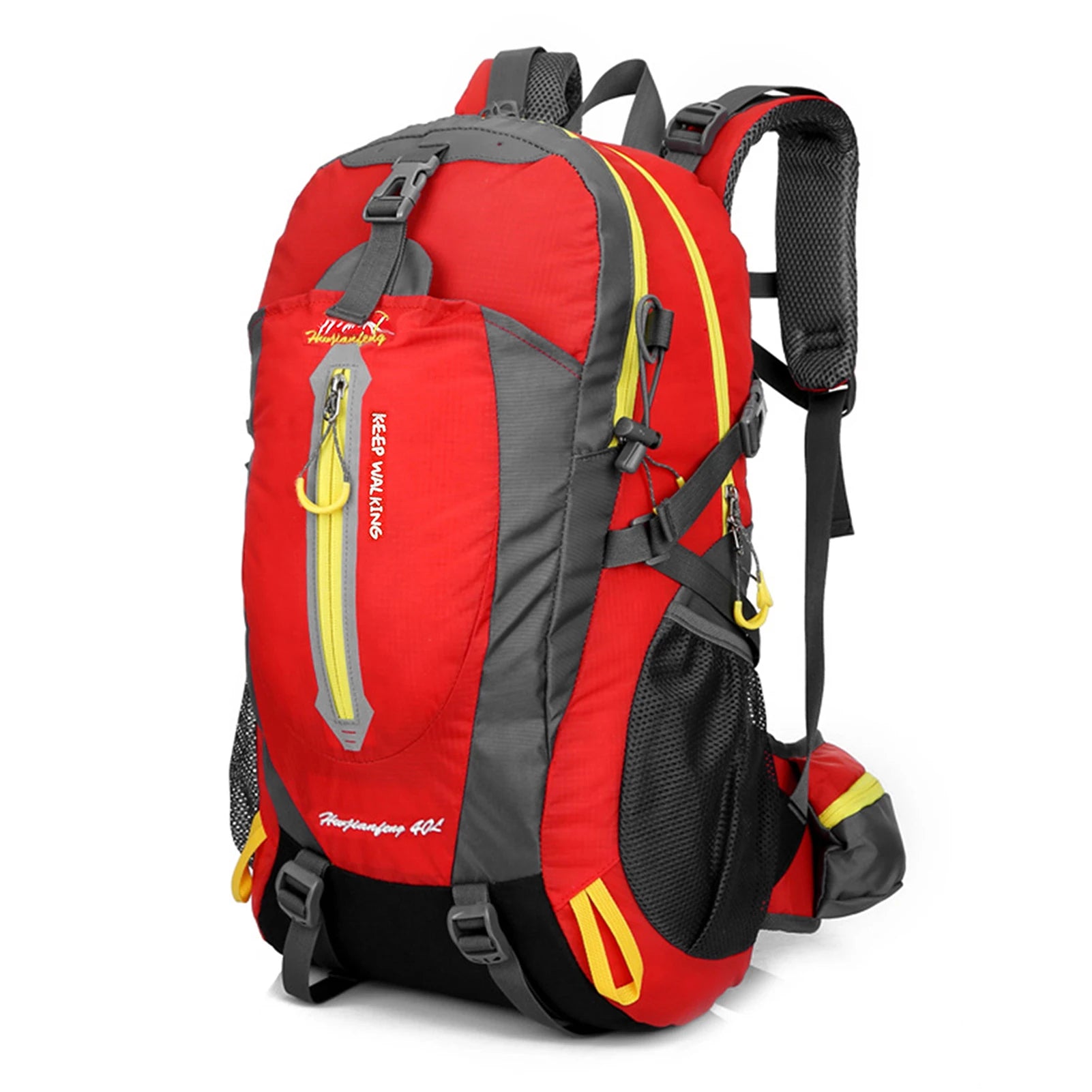 TOMSHOO 40L Water-Resistant Travel Backpack Hiking Camping Daypack Trekking Bag