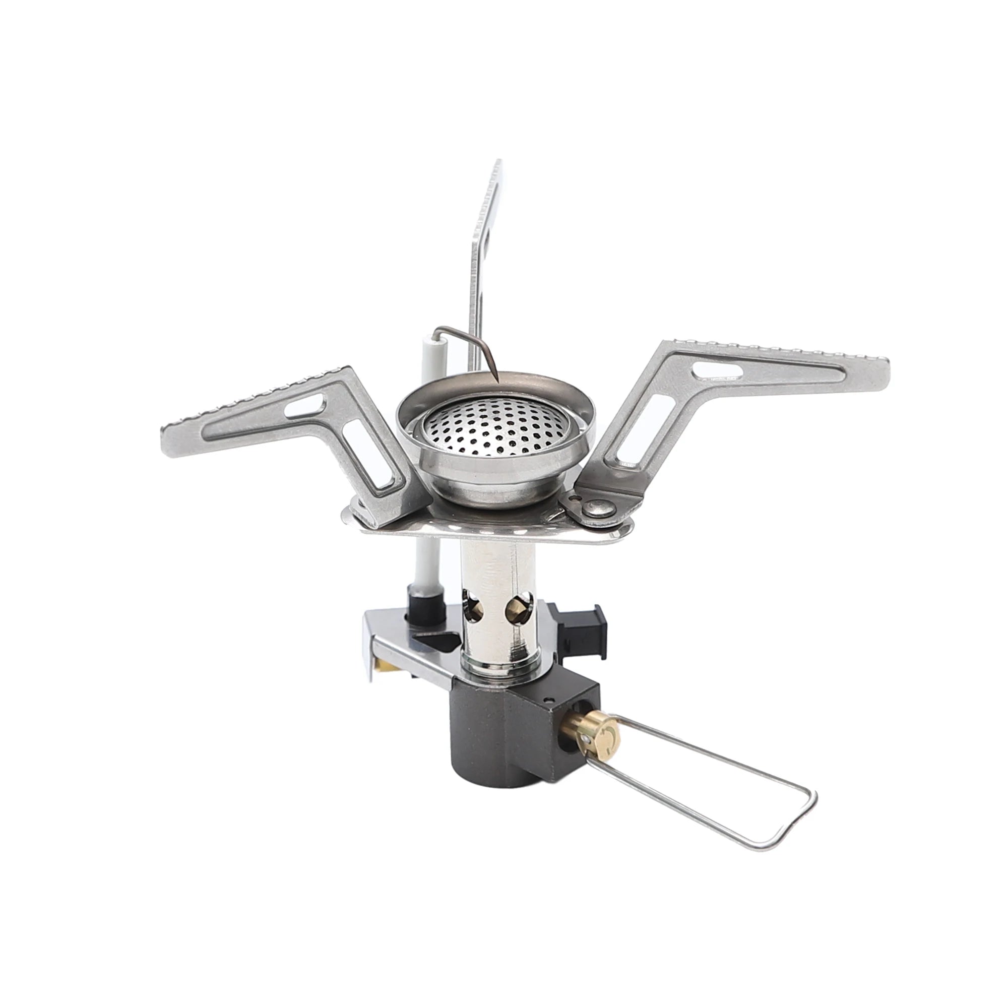 Torch Ultralight Gas Stove with Piezo Ignition for Camping & Backpacking 7165BTU/h