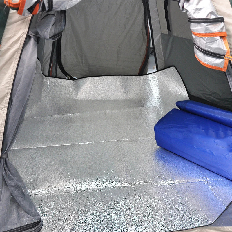 Outdoor Aluminium Foil Moisture-Proof Mat Waterproof Foldable Camping Picnic Tent Ground Sheet