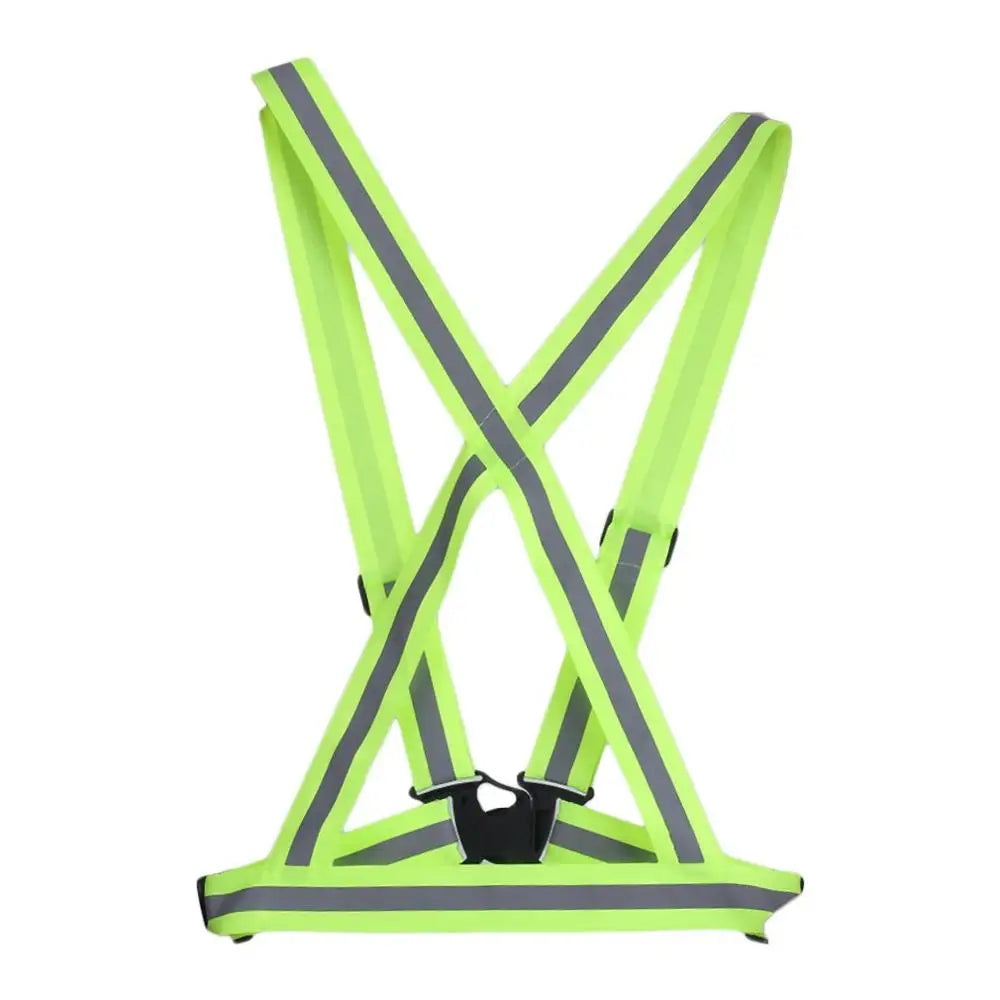 IZTOSS Reflective Safety Vest – Adjustable Night Running & Riding Strap for Adults & Kids