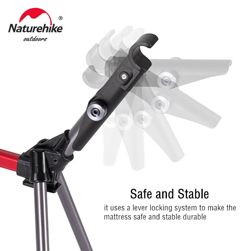 XJC04 Ultralight Camping Cot Portable Folding Bed Outdoor Travel Backpacking Camp Bed
