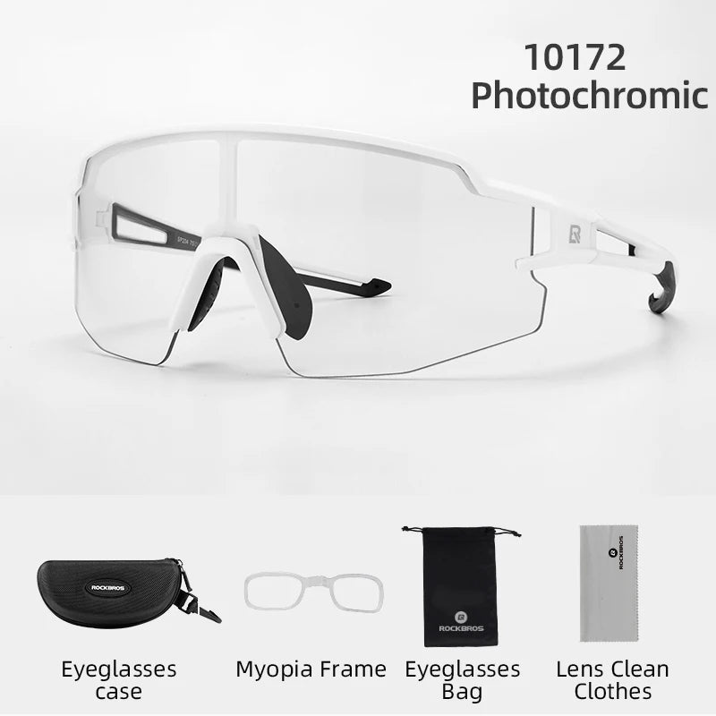 ROCKBROS Polarized & Photochromic UV400 Cycling Glasses for Men & Women | ROCKBROS