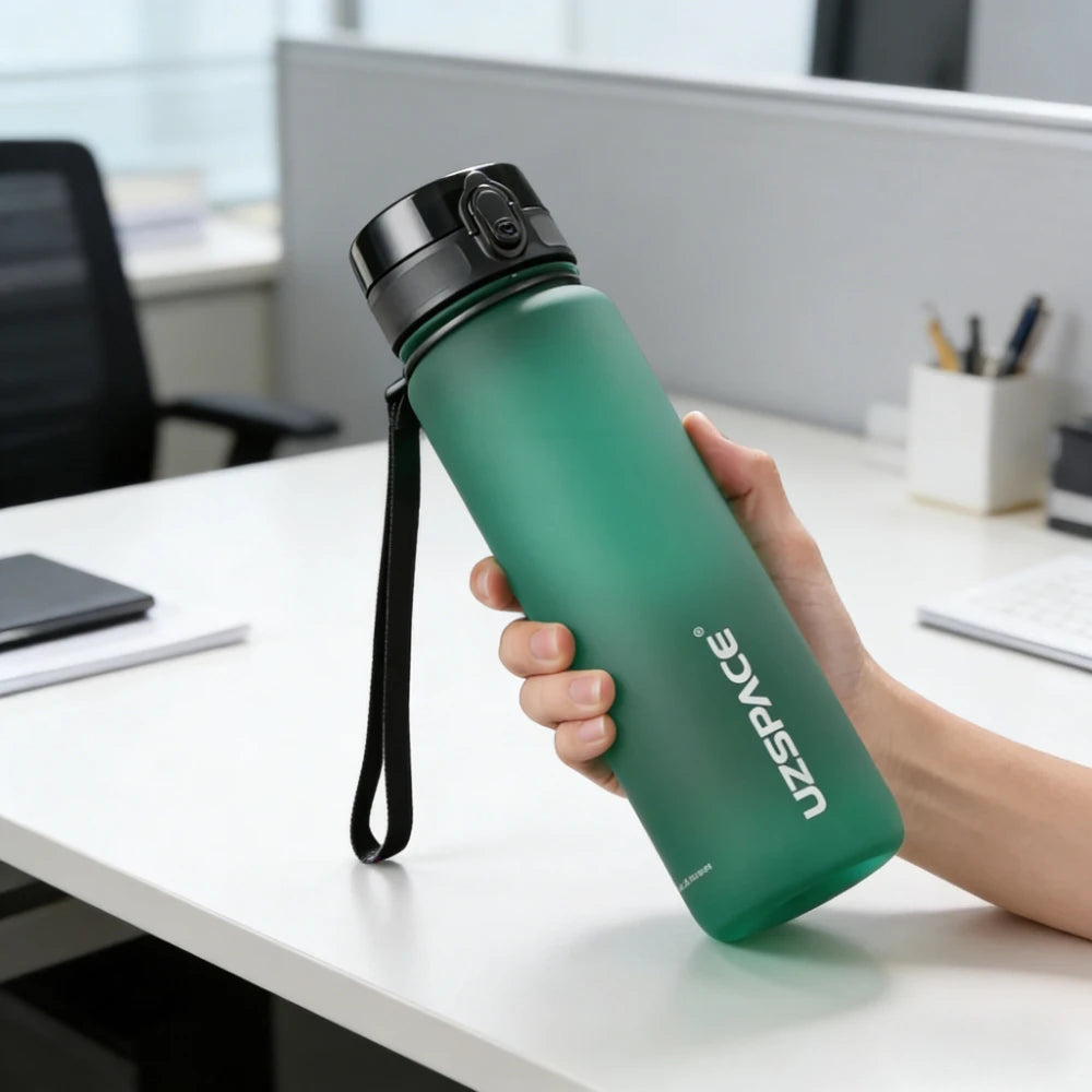 500ML / 1000ML Leak-Proof Tritan Sports Water Bottle BPA-Free Travel Gym Drink Bottle