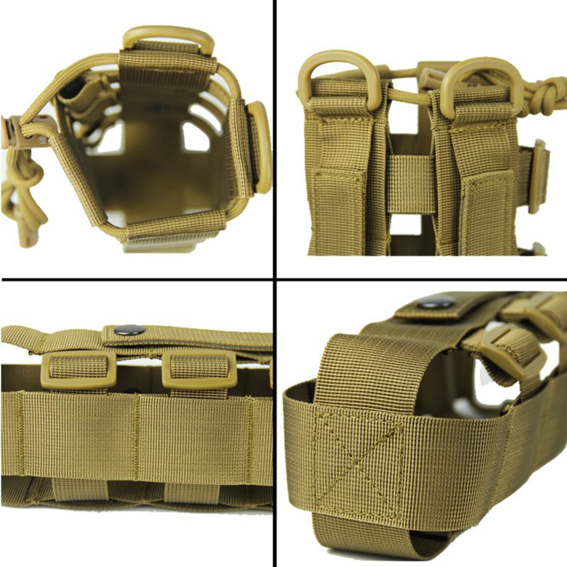 0.5L-2.5L Tactical Molle Water Bottle Pouch Oxford Military Canteen Cover Holster Outdoor Travel
