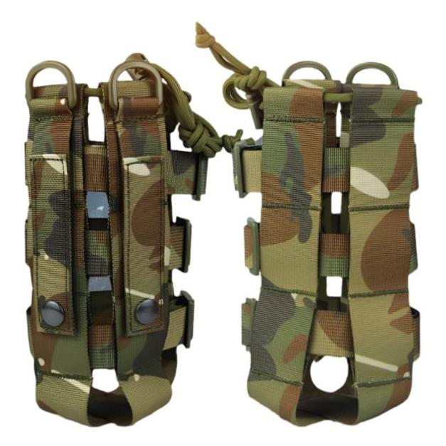 0.5L-2.5L Tactical Molle Water Bottle Pouch Oxford Military Canteen Cover Holster Outdoor Travel