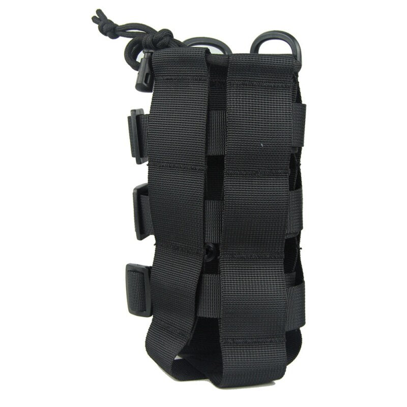 0.5L-2.5L Tactical Molle Water Bottle Pouch Oxford Military Canteen Cover Holster Outdoor Travel