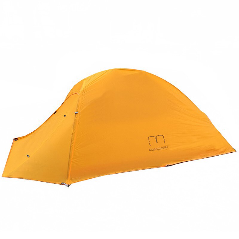 20D Nylon & Carbon Fiber Pole Silicone Coated Waterproof 2 Persons Double-layer Ultralight