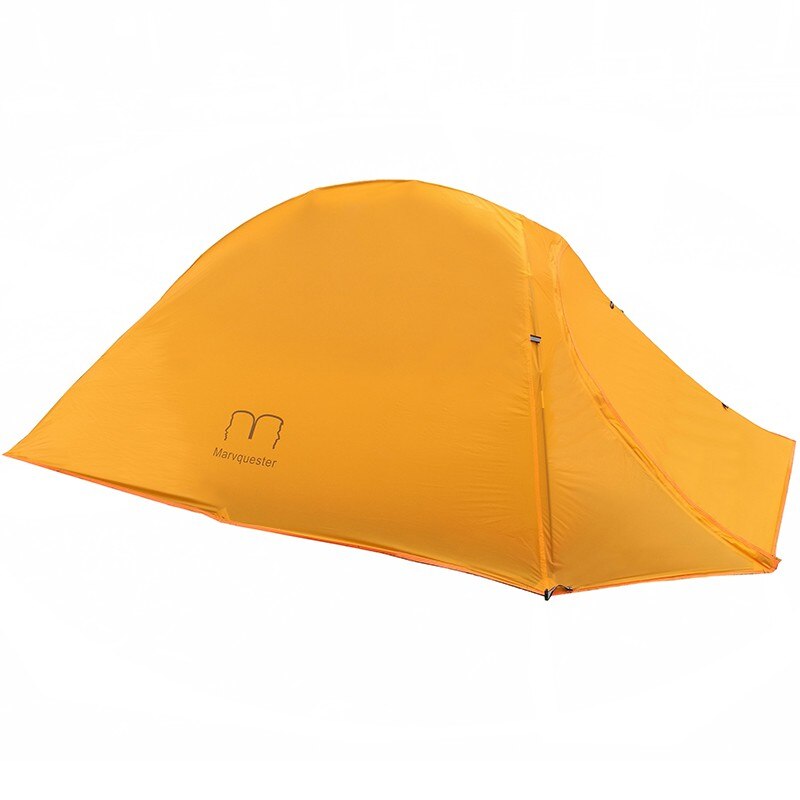 20D Nylon & Carbon Fiber Pole Silicone Coated Waterproof 2 Persons Double-layer Ultralight