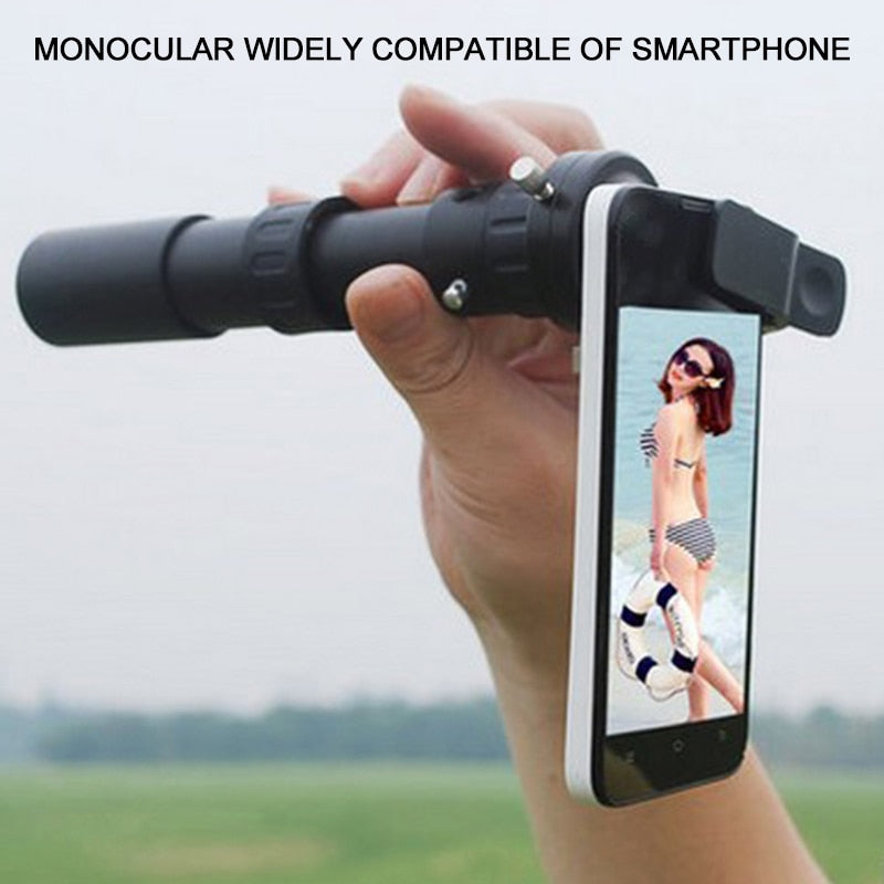 10-300X High Power Monocular Telescope Hunting 5000M Binoculars Low Light Night Vision Eyepiece