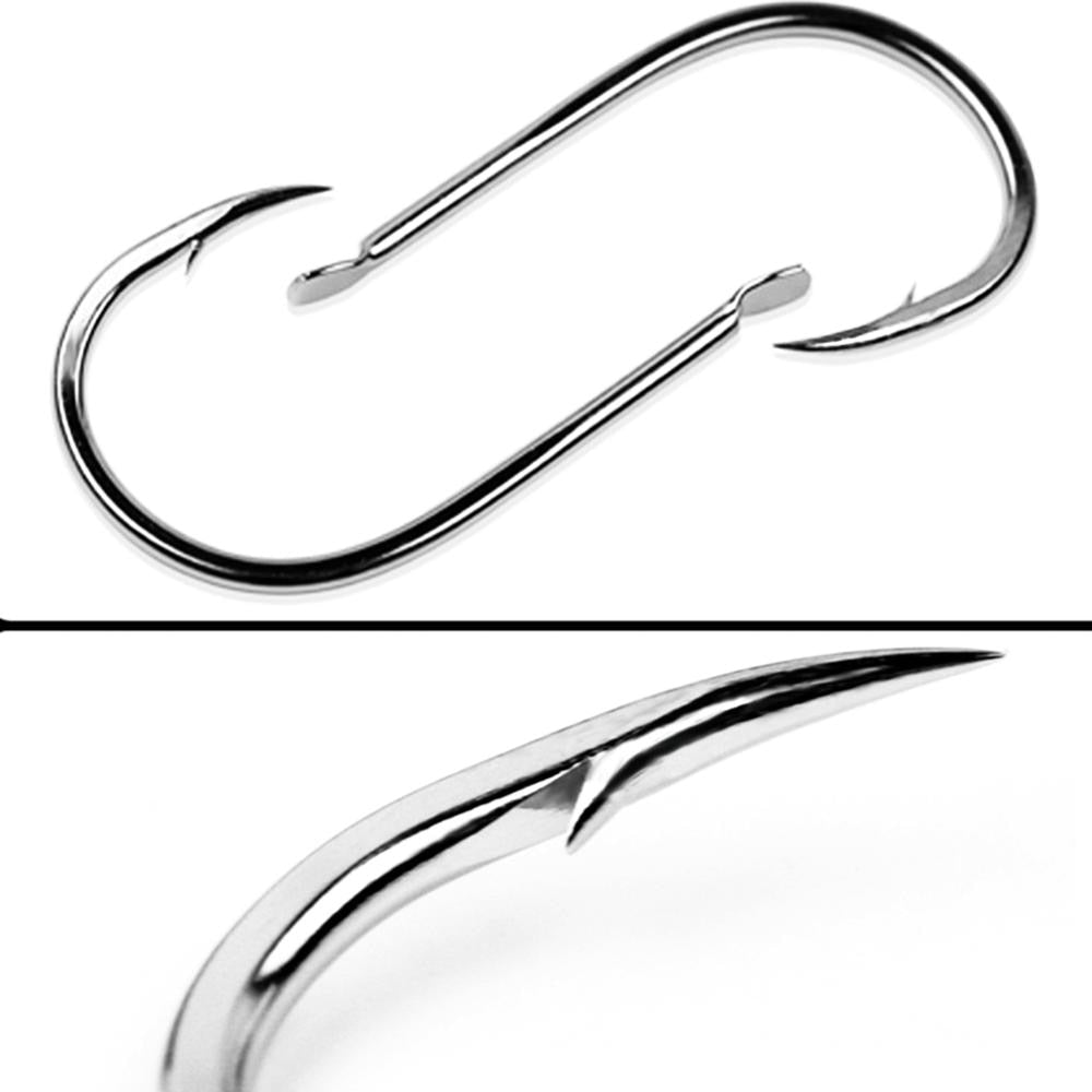 100pcs/1box Fishing Hooks Set High Carbon Steel Single Fishhook Fly Fishing Jip Barbed Carp Hooks Sea Tackle Accessories Tool