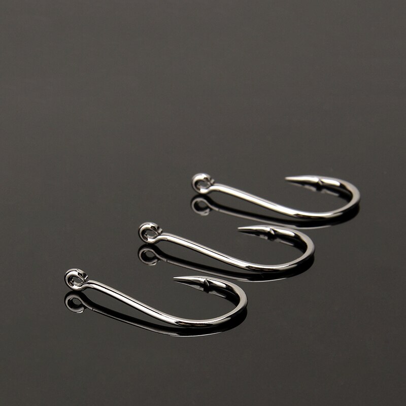 100pcs/box High Carbon Fishing Hook 0.5#-15# Fishhooks ISEAMA With Eye Carp Catfish Anzol Peche Japan Tackle Fishing Tool