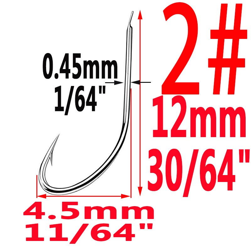 100pcs/lot Iseama Circle Carp Fishing Hook Size 1# To14#  Ring eye Japan Fishhook hooks Fishhook Single Jig Hook Tool Pech
