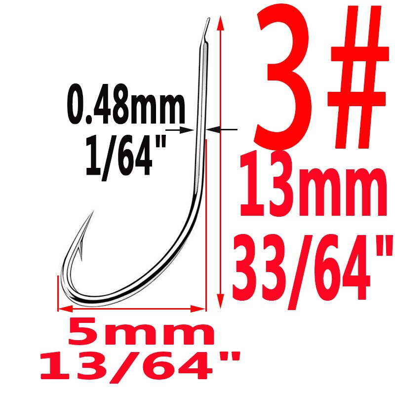100pcs/lot Iseama Circle Carp Fishing Hook Size 1# To14#  Ring eye Japan Fishhook hooks Fishhook Single Jig Hook Tool Pech